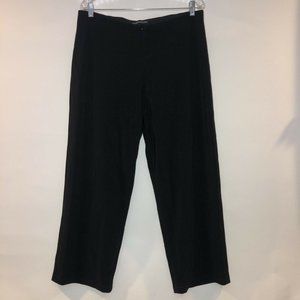 Equestrian Women’s XL Pants Stretch Tencel Thick Black USA